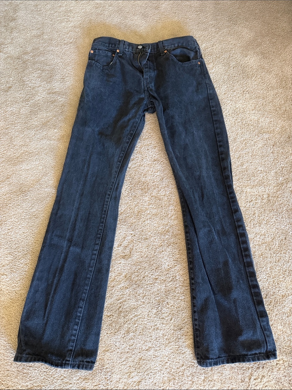 Levi's 517 Men's Straight Jeans - black